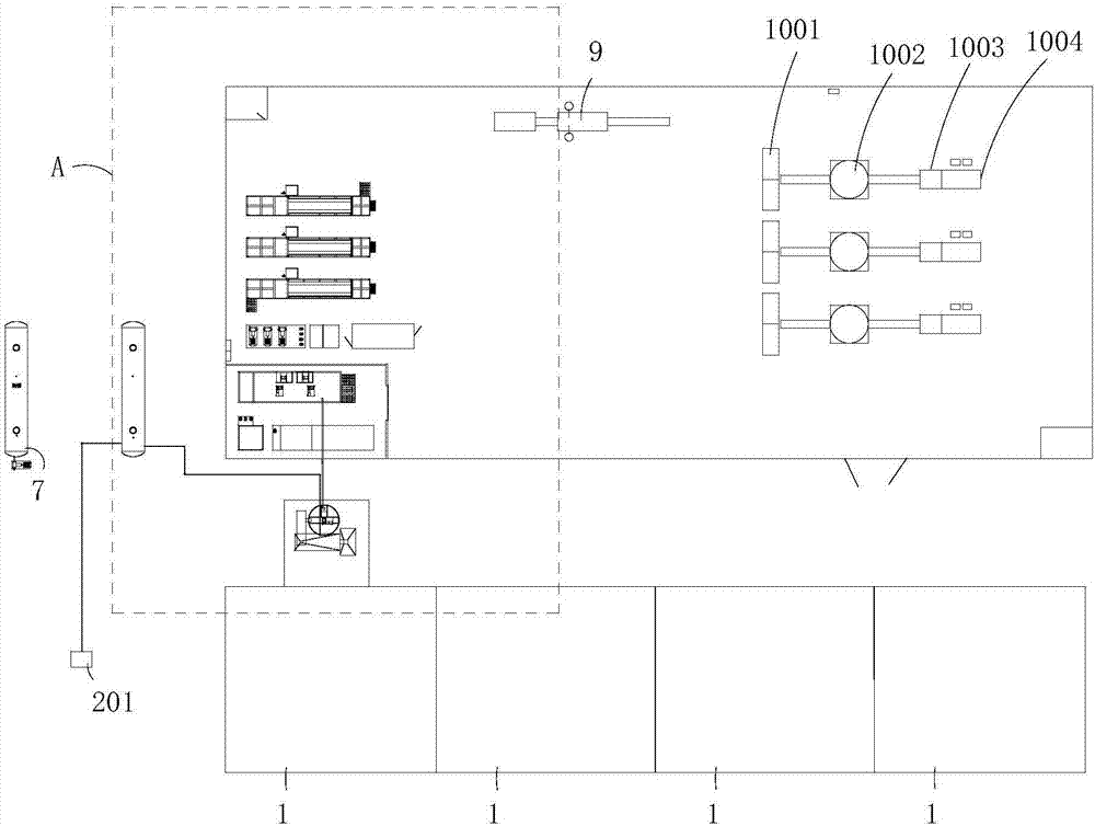 Oily sludge treatment process and treatment system