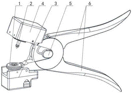 Intelligent monitoring device of animal ear tag, monitoring system and monitoring method