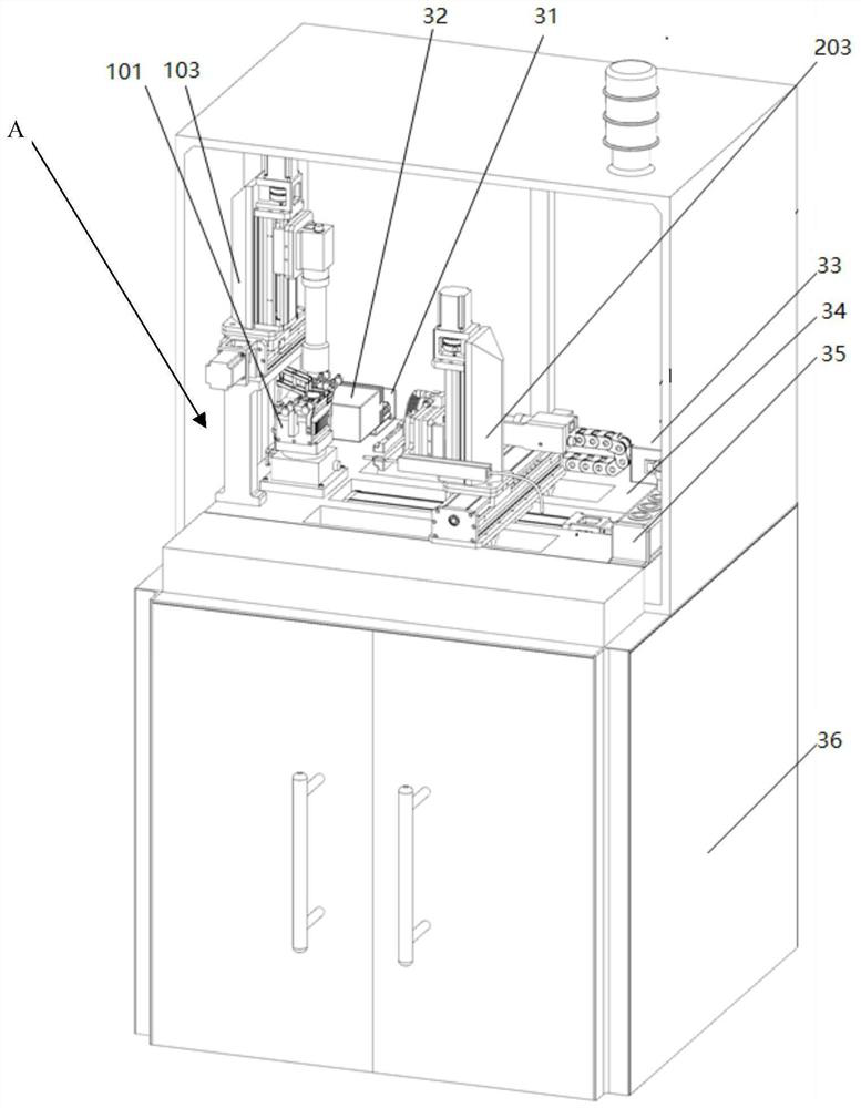 High-power laser automatic coupling device and coupling method