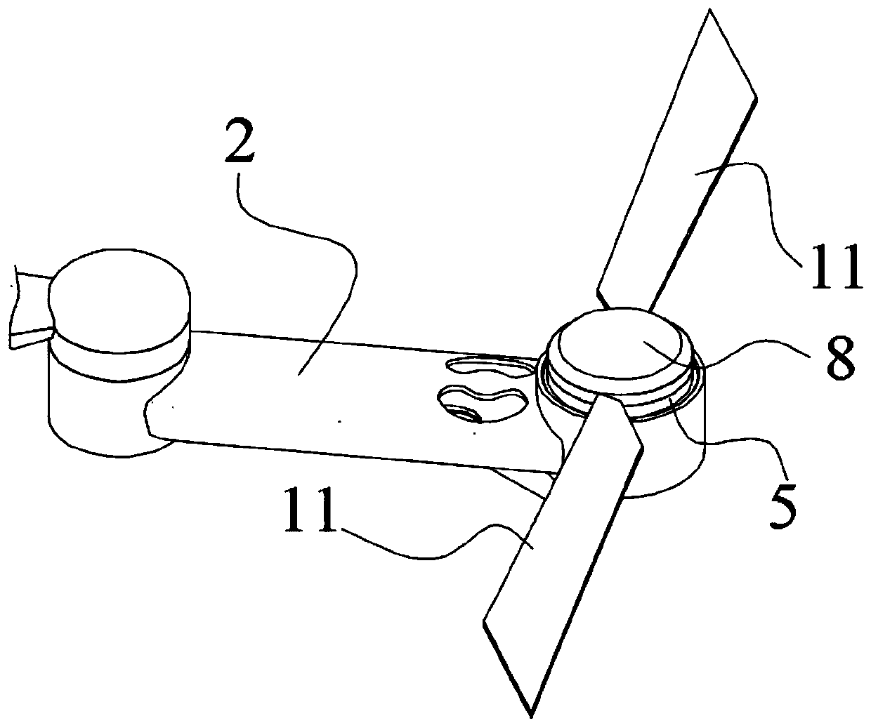 Vehicle-mounted multi-rotor unmanned aerial vehicle charger