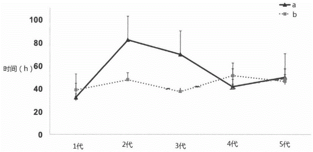 Serum-free culture medium used for cultivating human mesenchymal stem cells