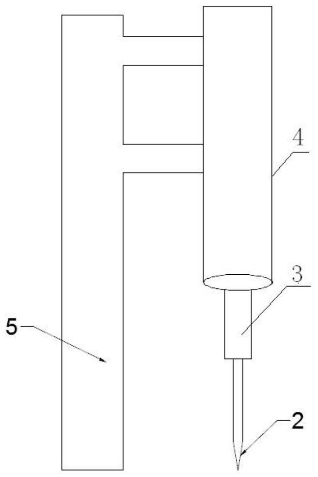 Device and method for measuring V-shaped separation groove of printed circuit