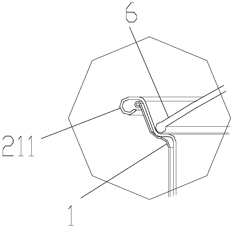 Siphon hot pot device