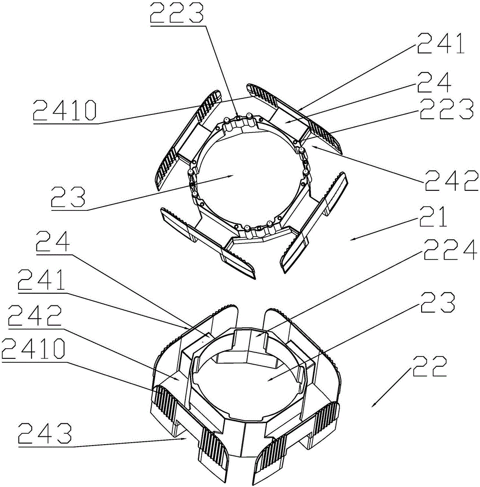 Motor stator apparatus