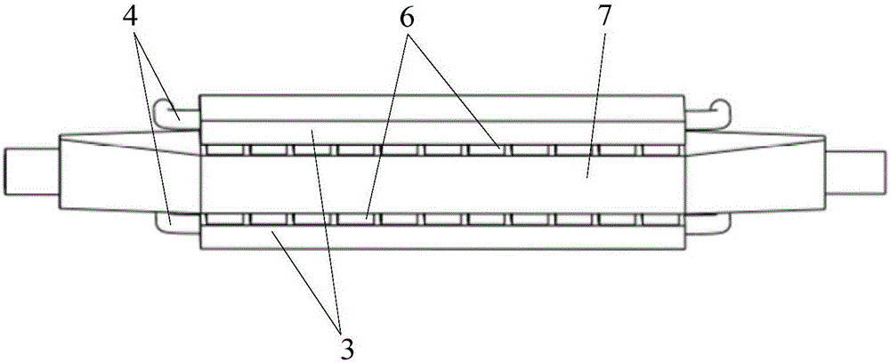 Thermoelectric power generation system employing high-temperature exhaust gas