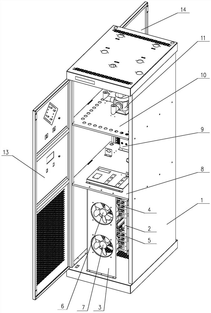 Broadcast transmitter switching device and switching method thereof