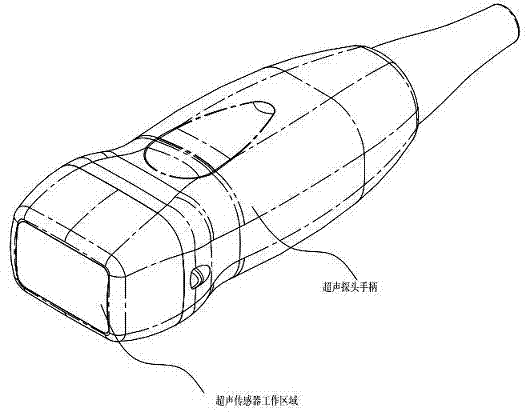 A laparoscopic ultrasound probe sensor and probe for improving physical positioning accuracy