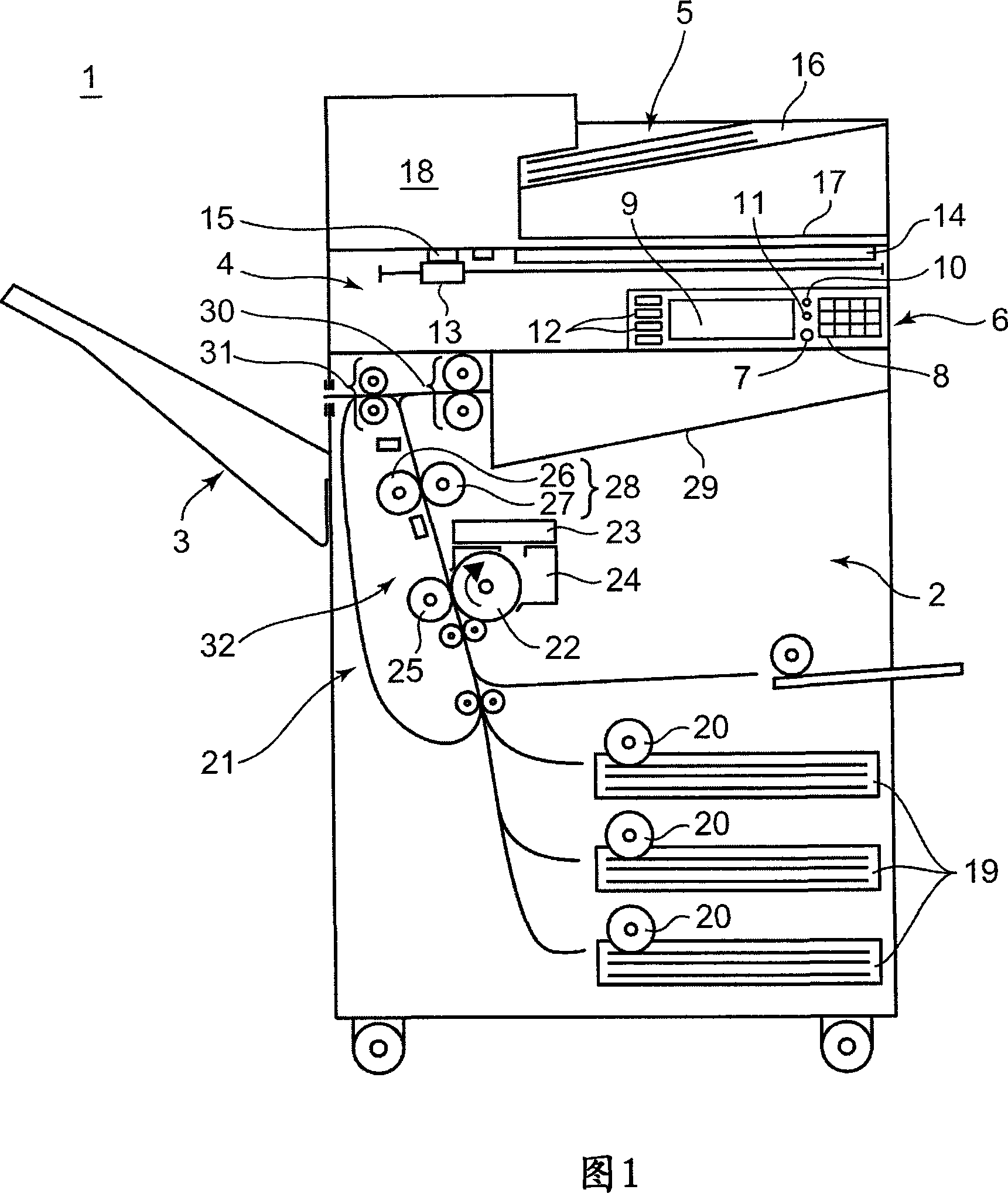 Image forming apparatus and density adjusting method