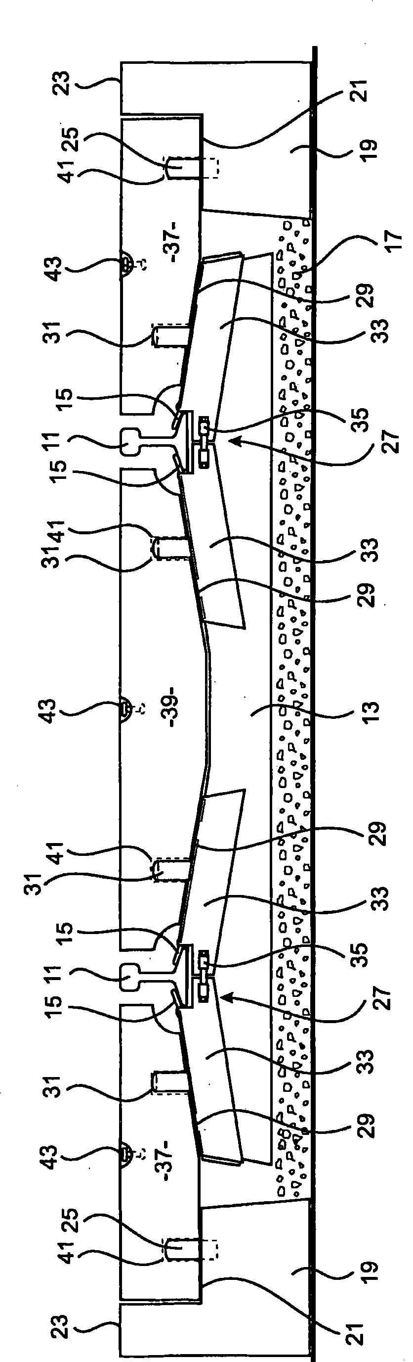 Rail track crossing