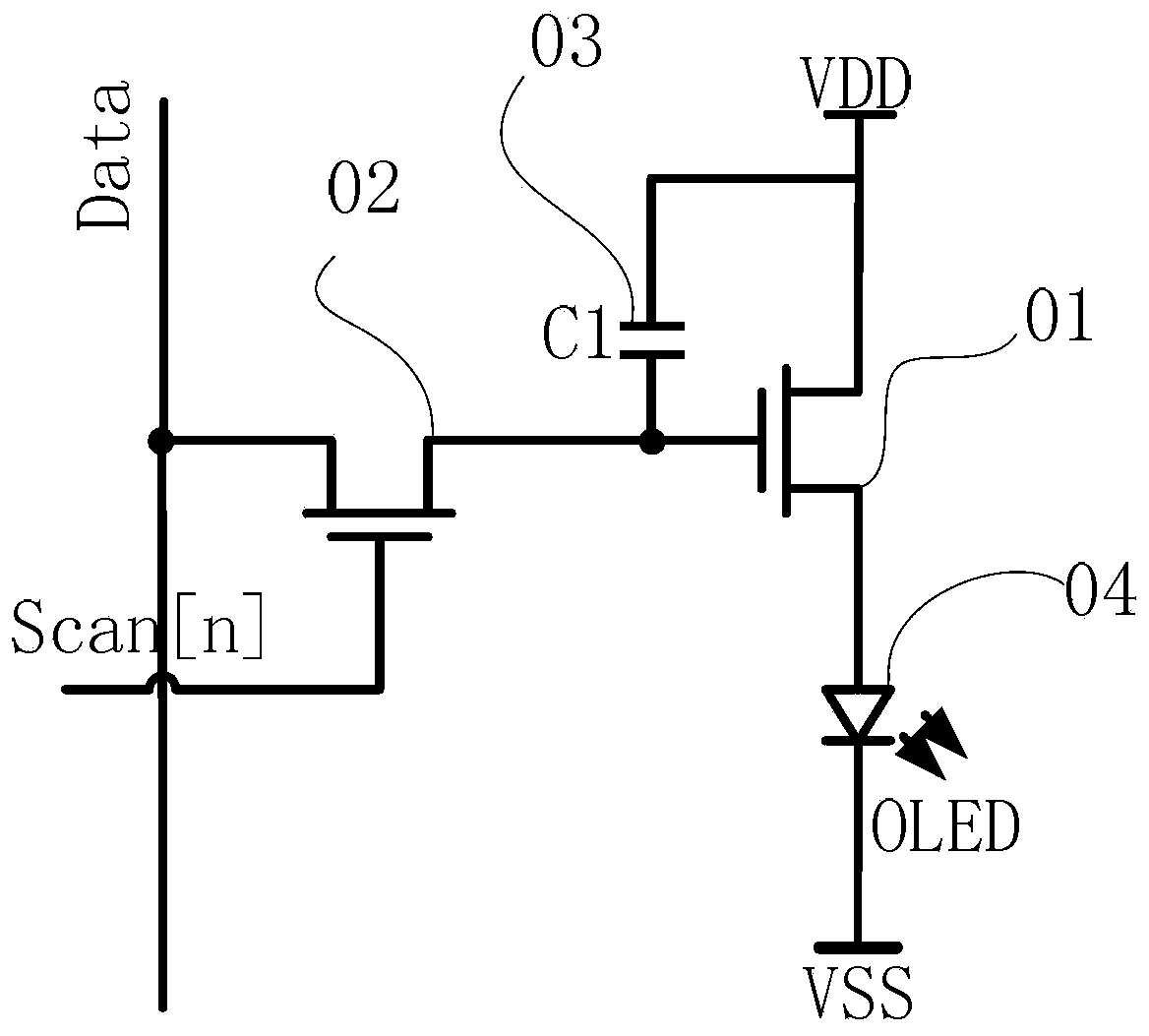 Display device and pixel circuit thereof