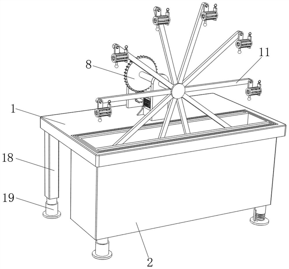 Laboratory glassware disinfection device