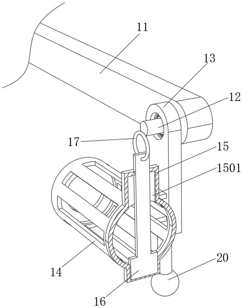 Laboratory glassware disinfection device