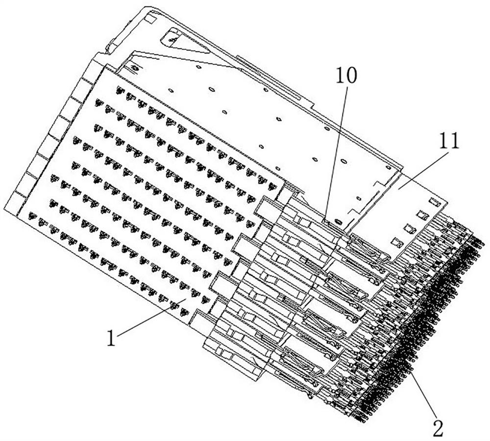 A high-speed backplane connector