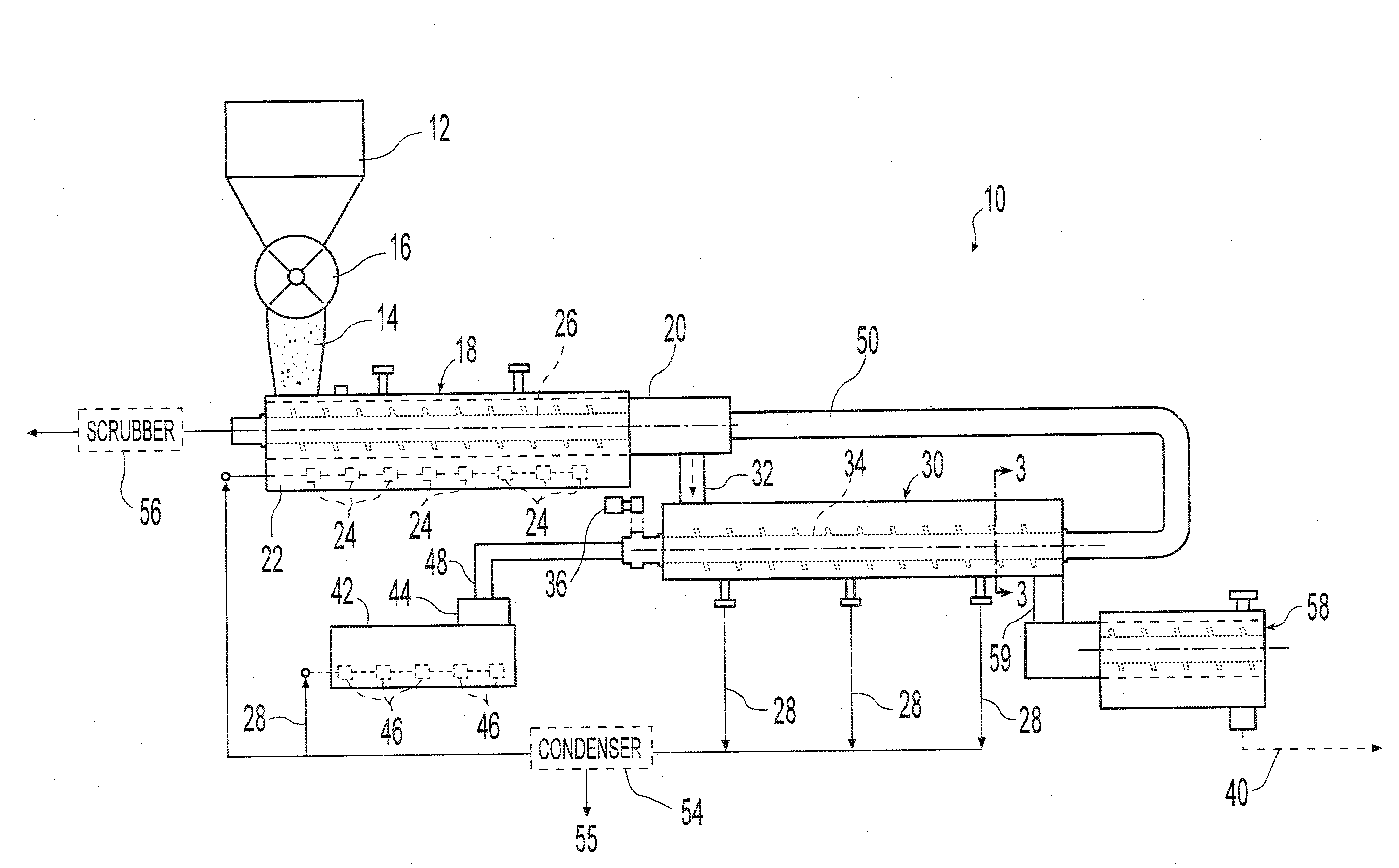 Pyrolyzer furnace apparatus and method for operation thereof