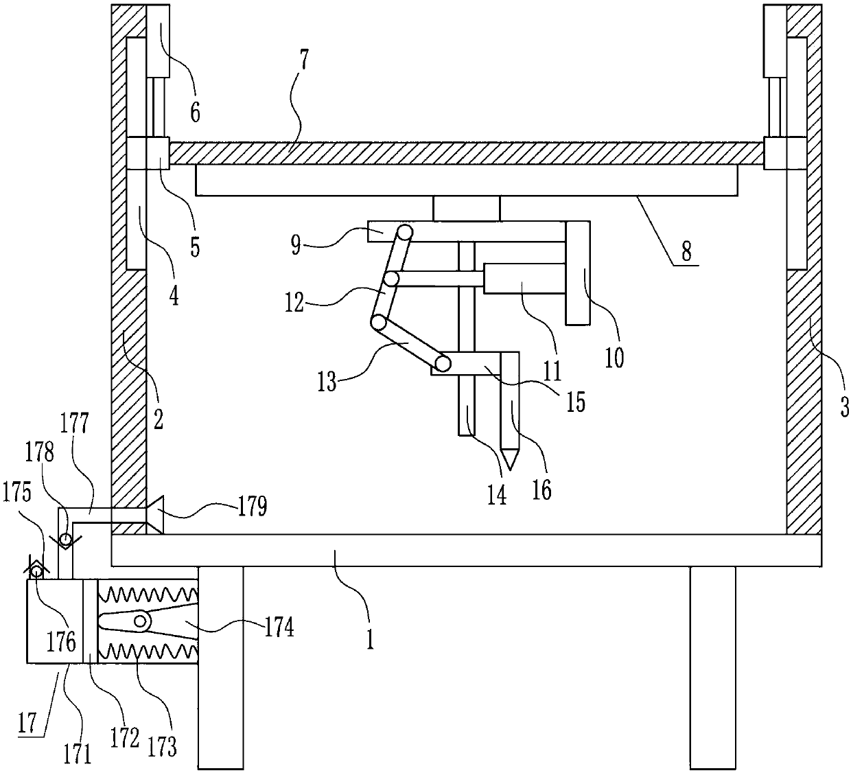 Multifunctional machining movable table