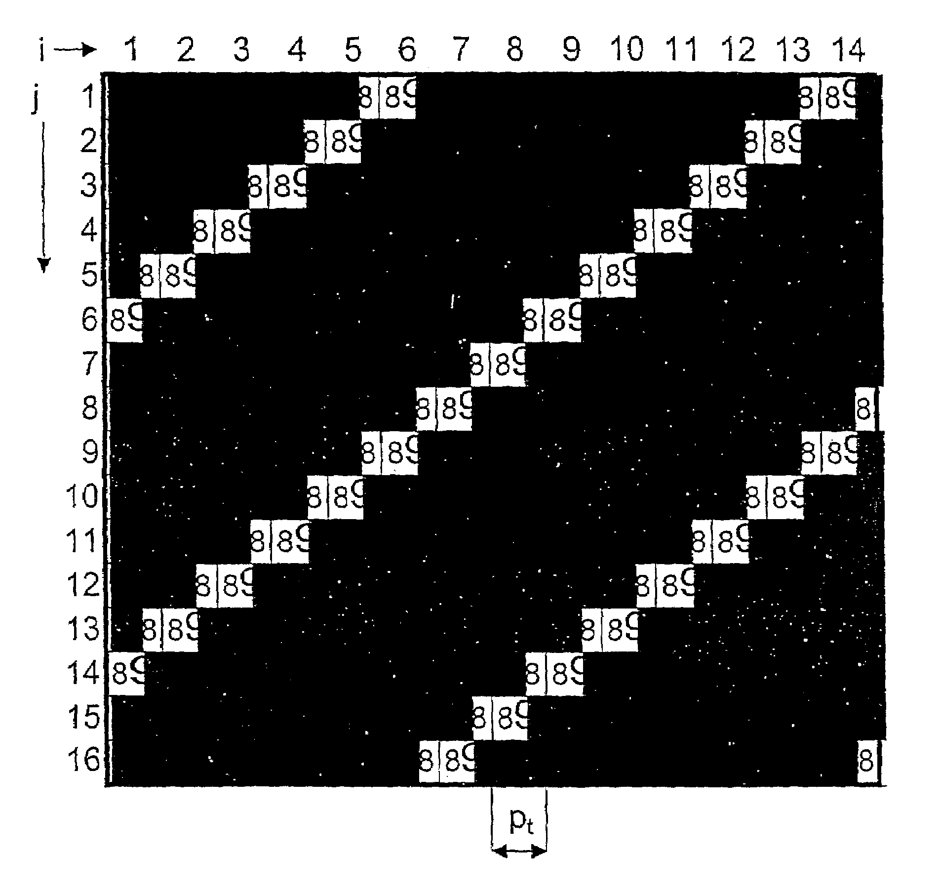 Method for auto-stereoscopic image display with a wavelength filter array