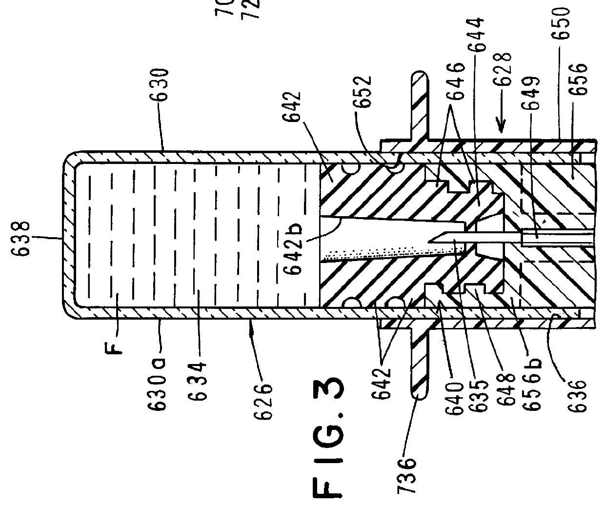 Fluid delivery apparatus with reservoir fill assembly