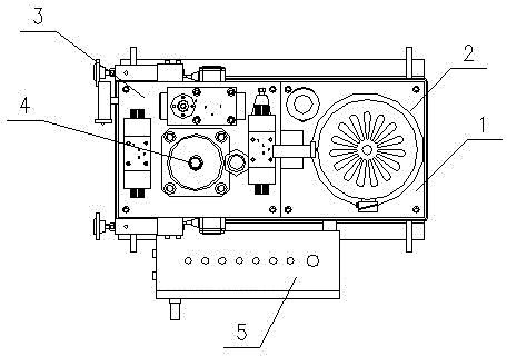 Highly integrated riveting machine hydraulic device