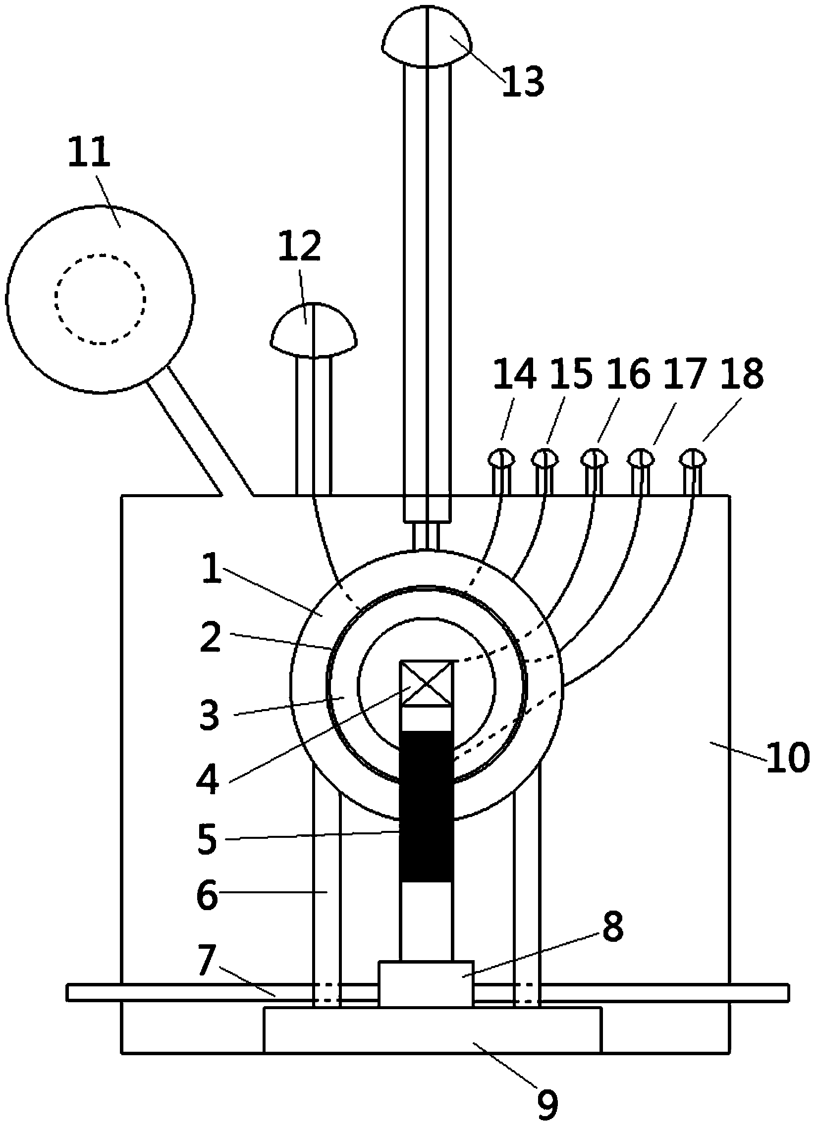 Method for simulating faults of power transformer