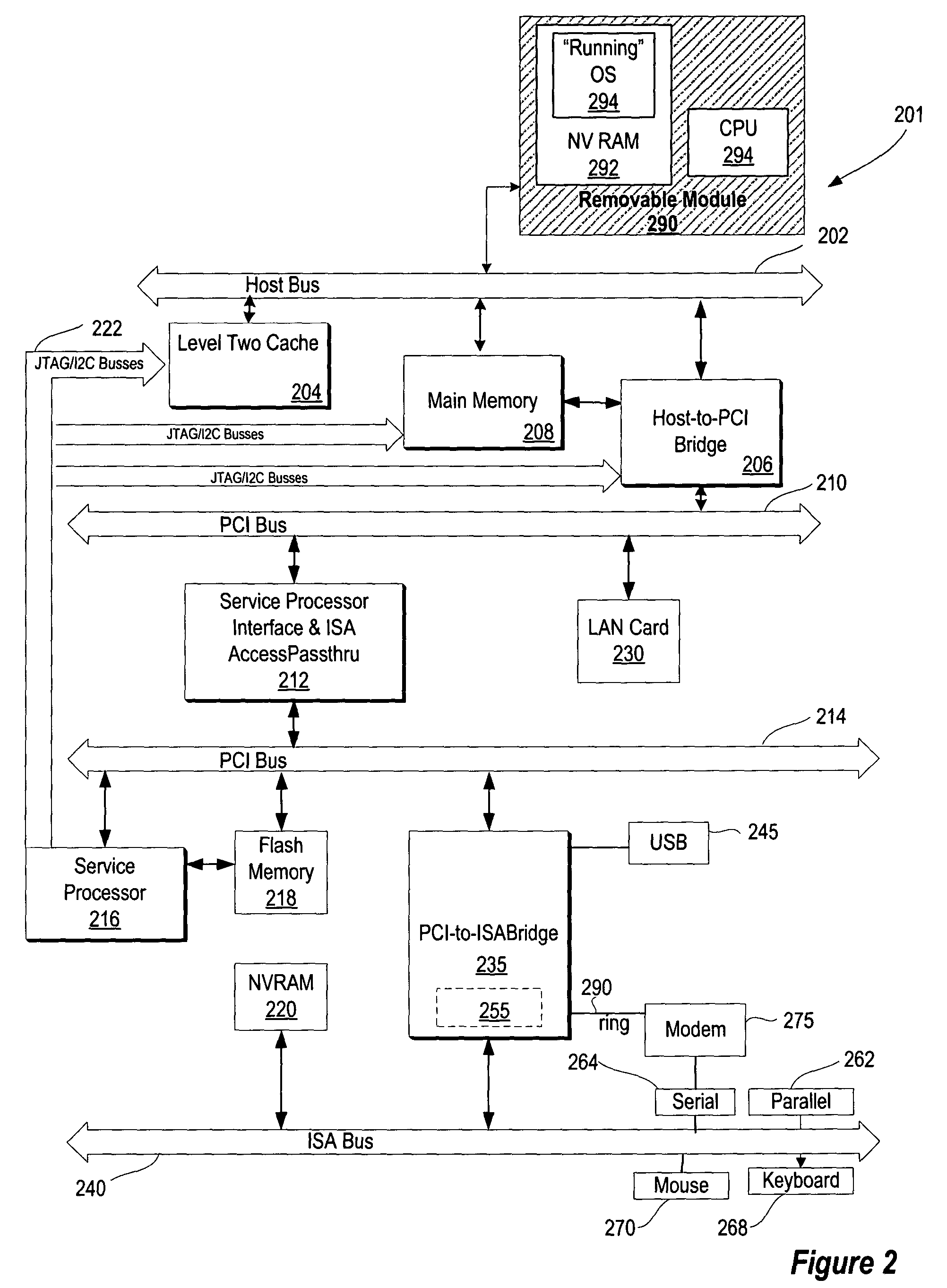 System and method for hibernating application state data on removable module