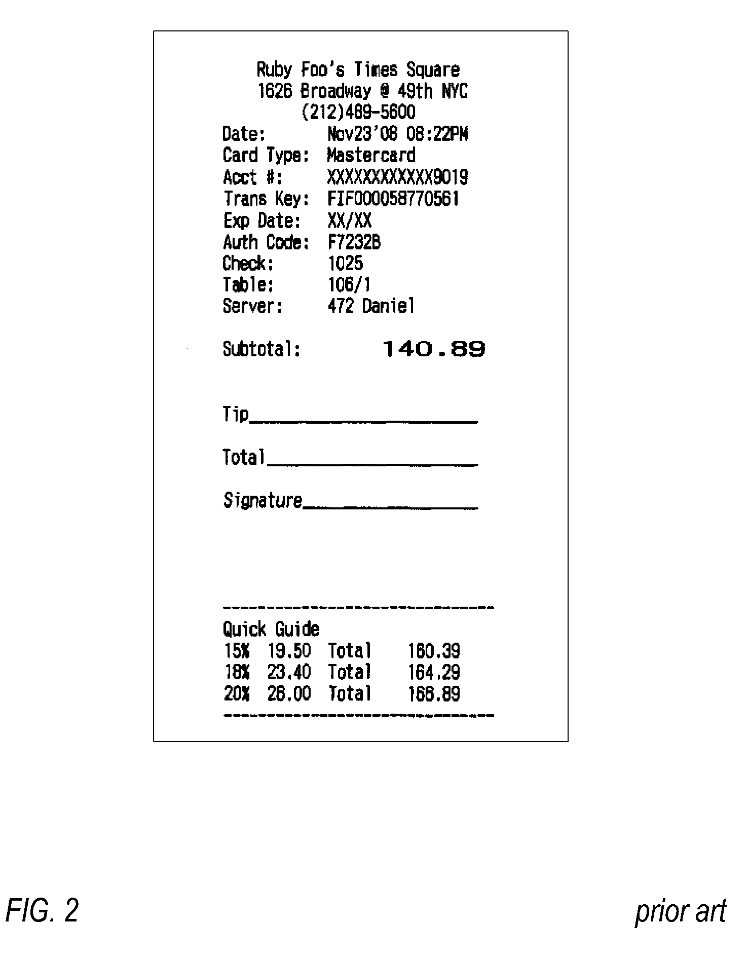 Automatically adding gratuity to amount charged in electronic transaction