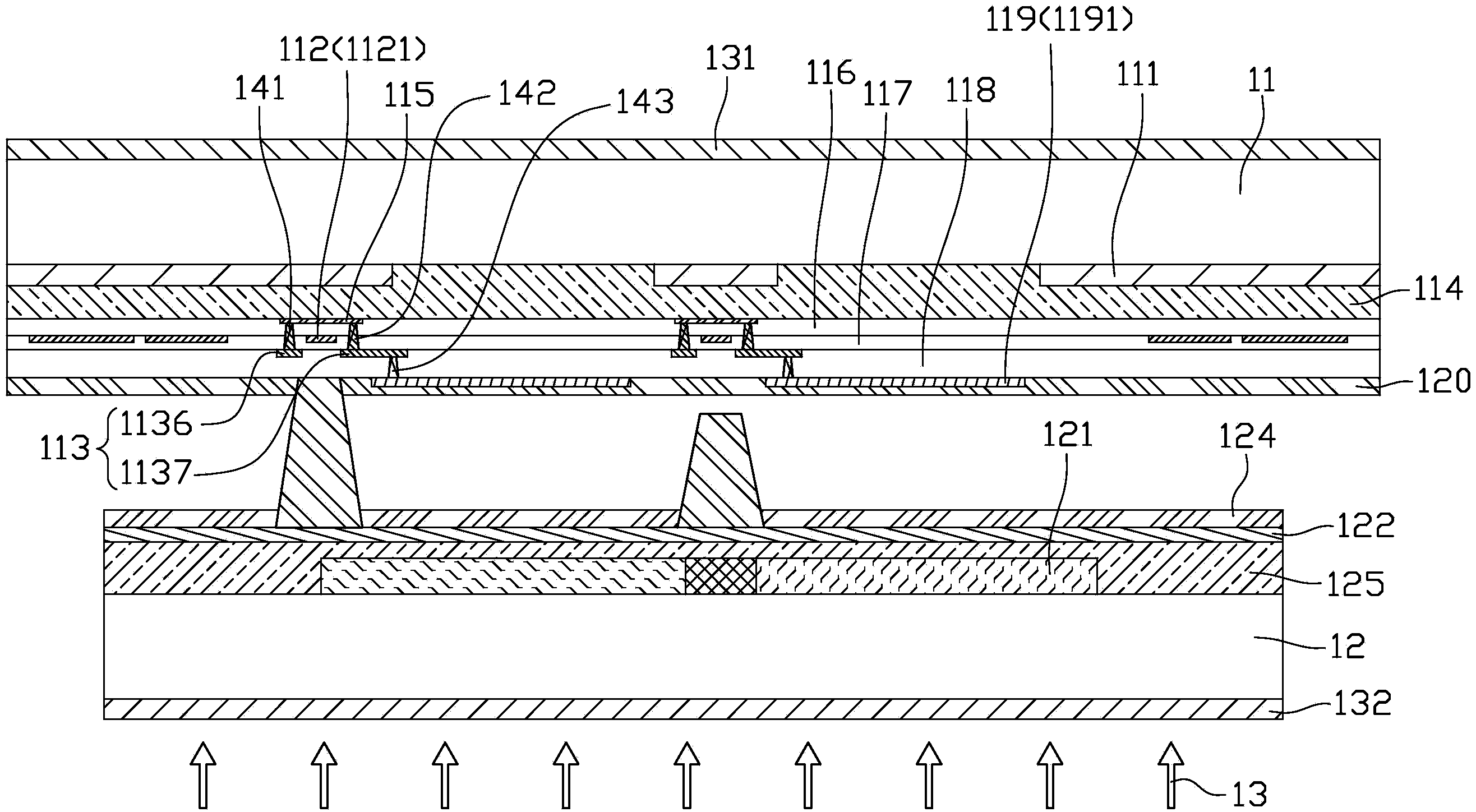 Touch display panel and touch display device