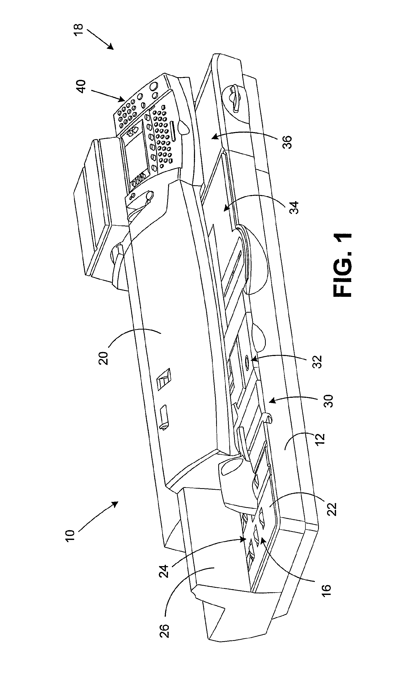 Mailing machine transport system with integral scale for weighing mail pieces where the contact force on the take away rollers is reduced to eliminate oscillations of the weighing platform