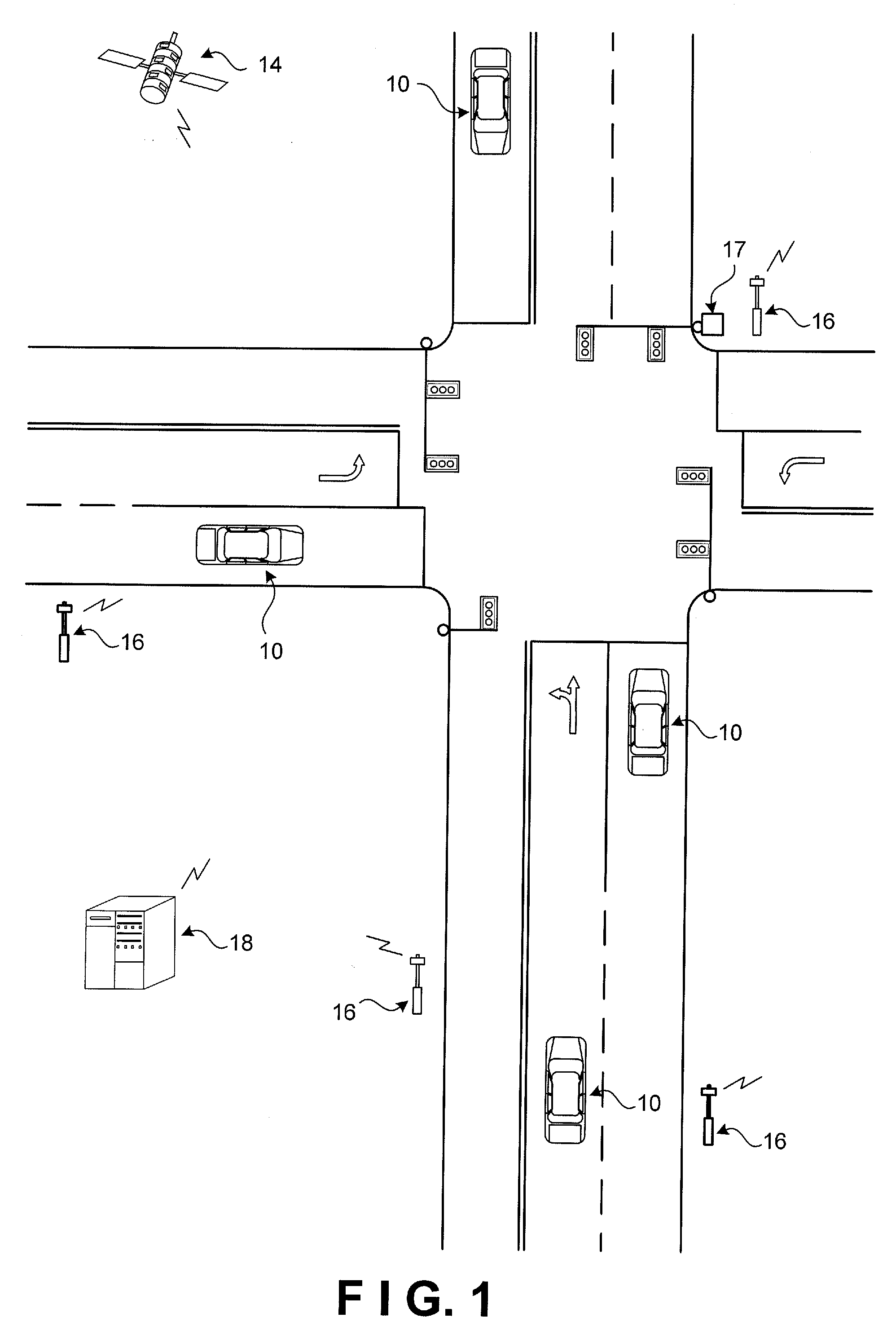 On-board vehicle warning system and vehicle driver warning method