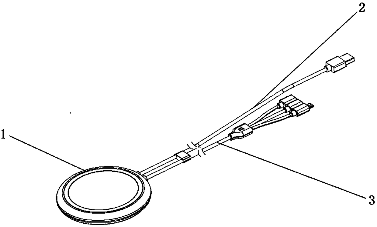 Charger with shared wireless output