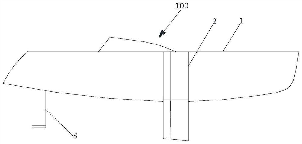 A hydrofoil with a new supercavitating airfoil