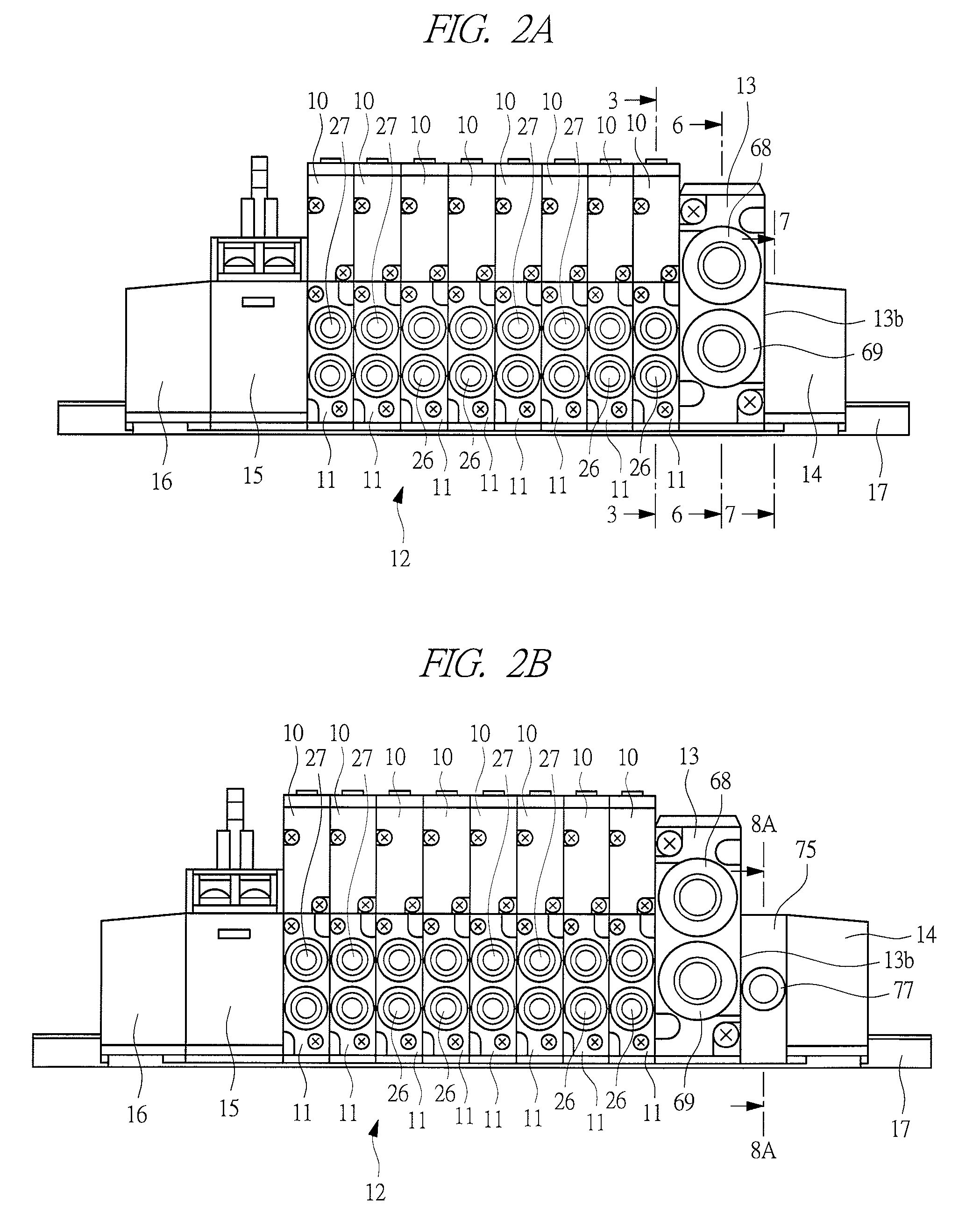 Manifold solenoid valve