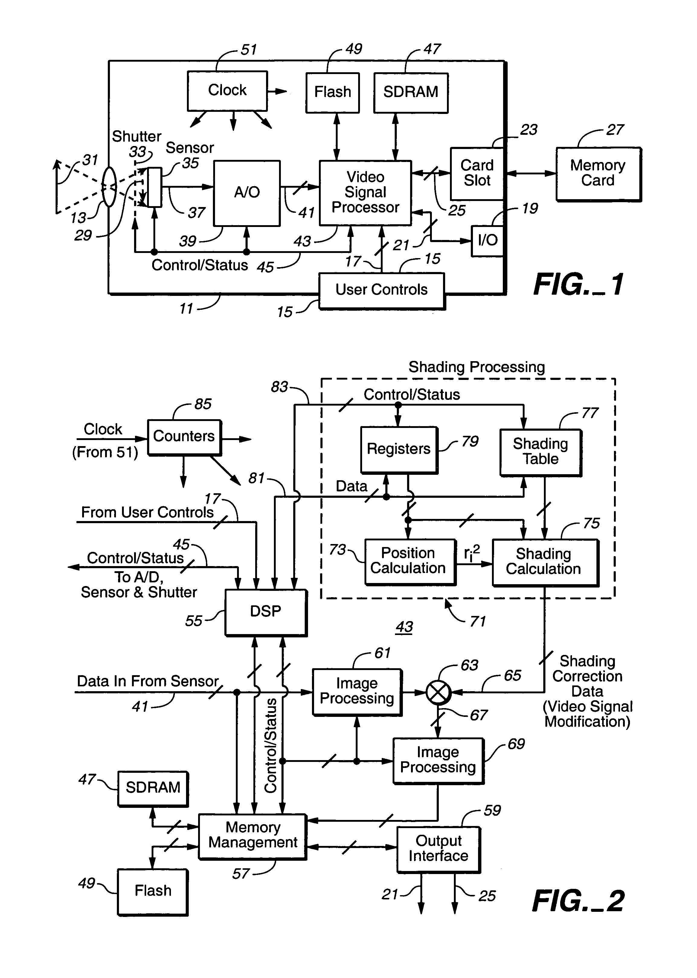 Techniques for modifying image field data as a function of radius across the image field