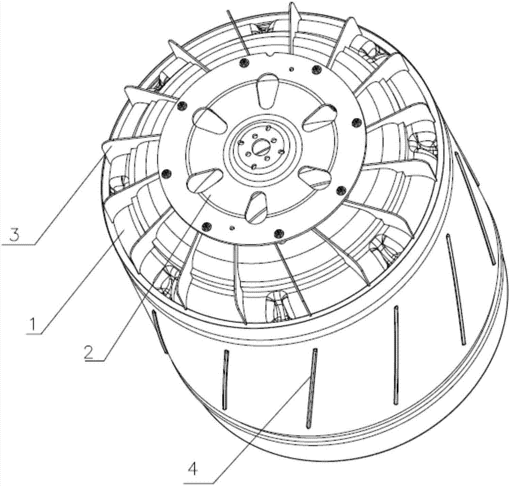 Washing machine and inner barrel structure of washing machine