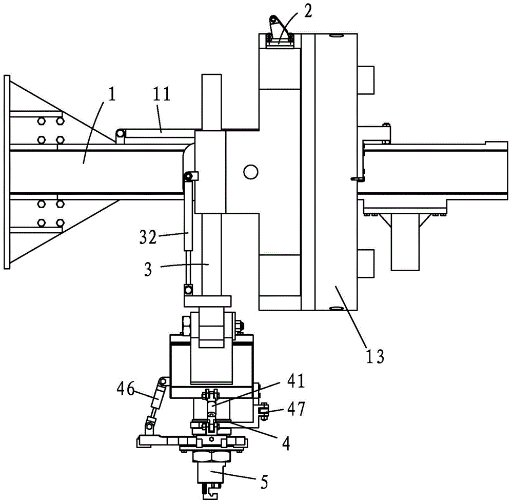 Hydraulic shield machine segment assembly device