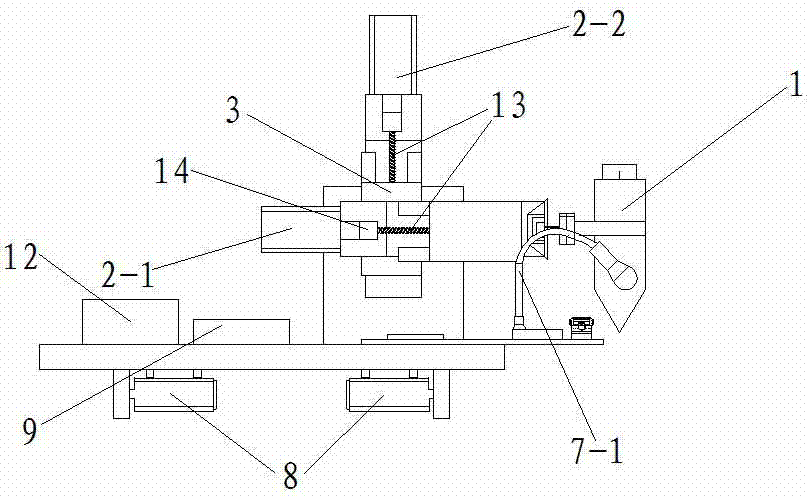 Three-dimensional postweld weld stress processing system based on machine vision