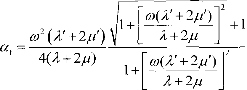 Method for testing rock mass mechanics parameters based on explosion seismic wave space-time attenuation law