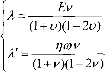 Method for testing rock mass mechanics parameters based on explosion seismic wave space-time attenuation law