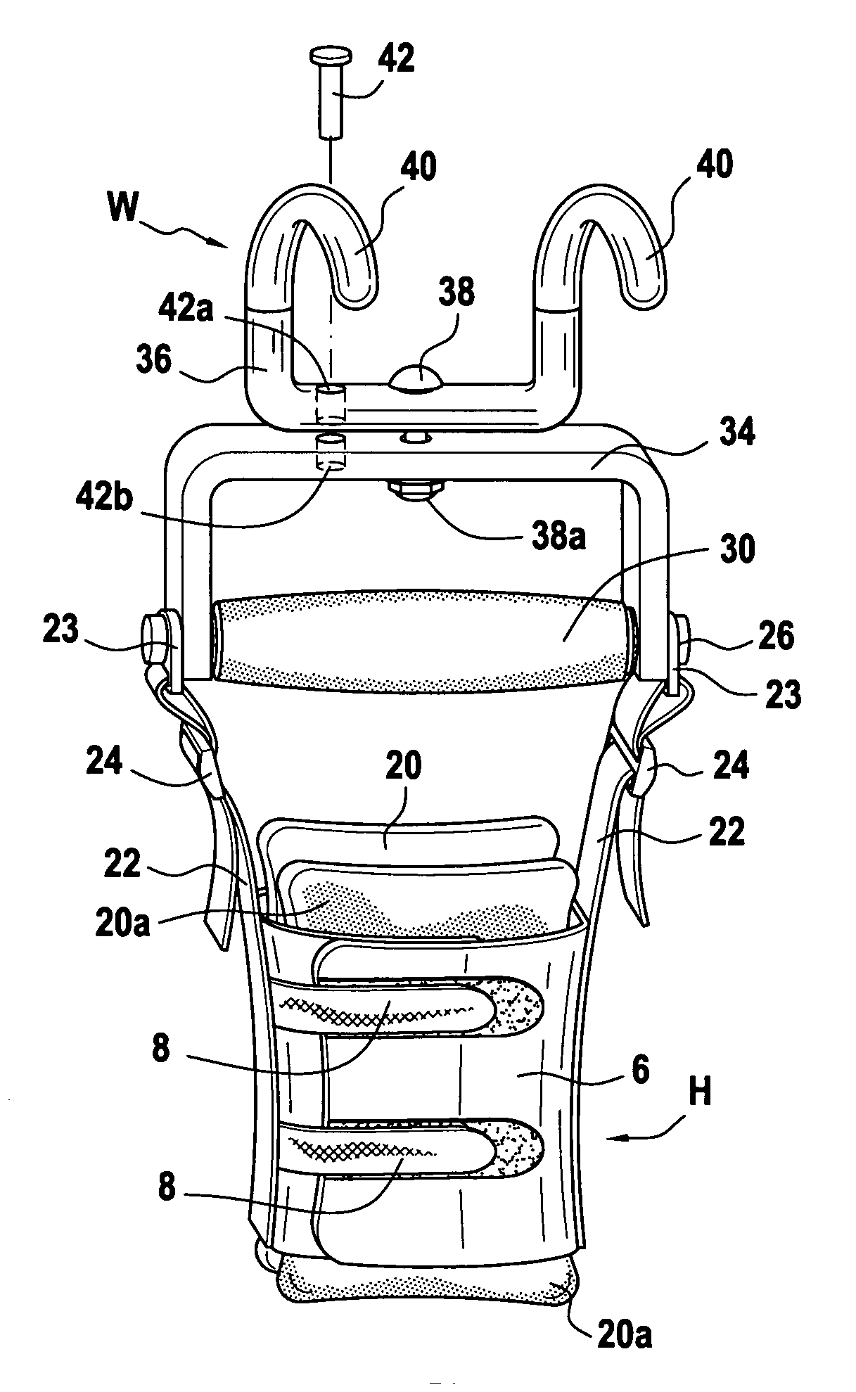 Articulating exercise harness system