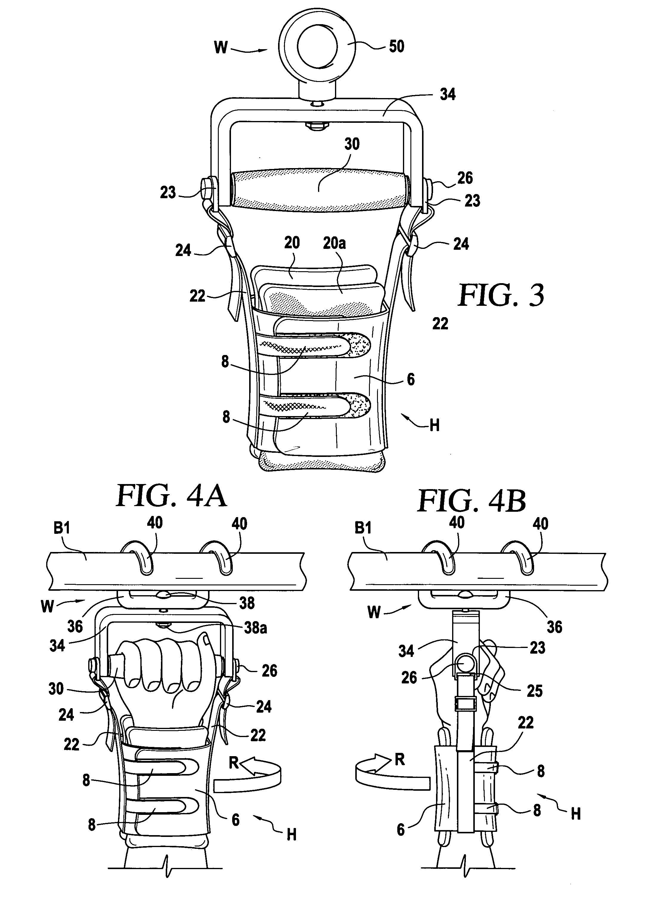 Articulating exercise harness system