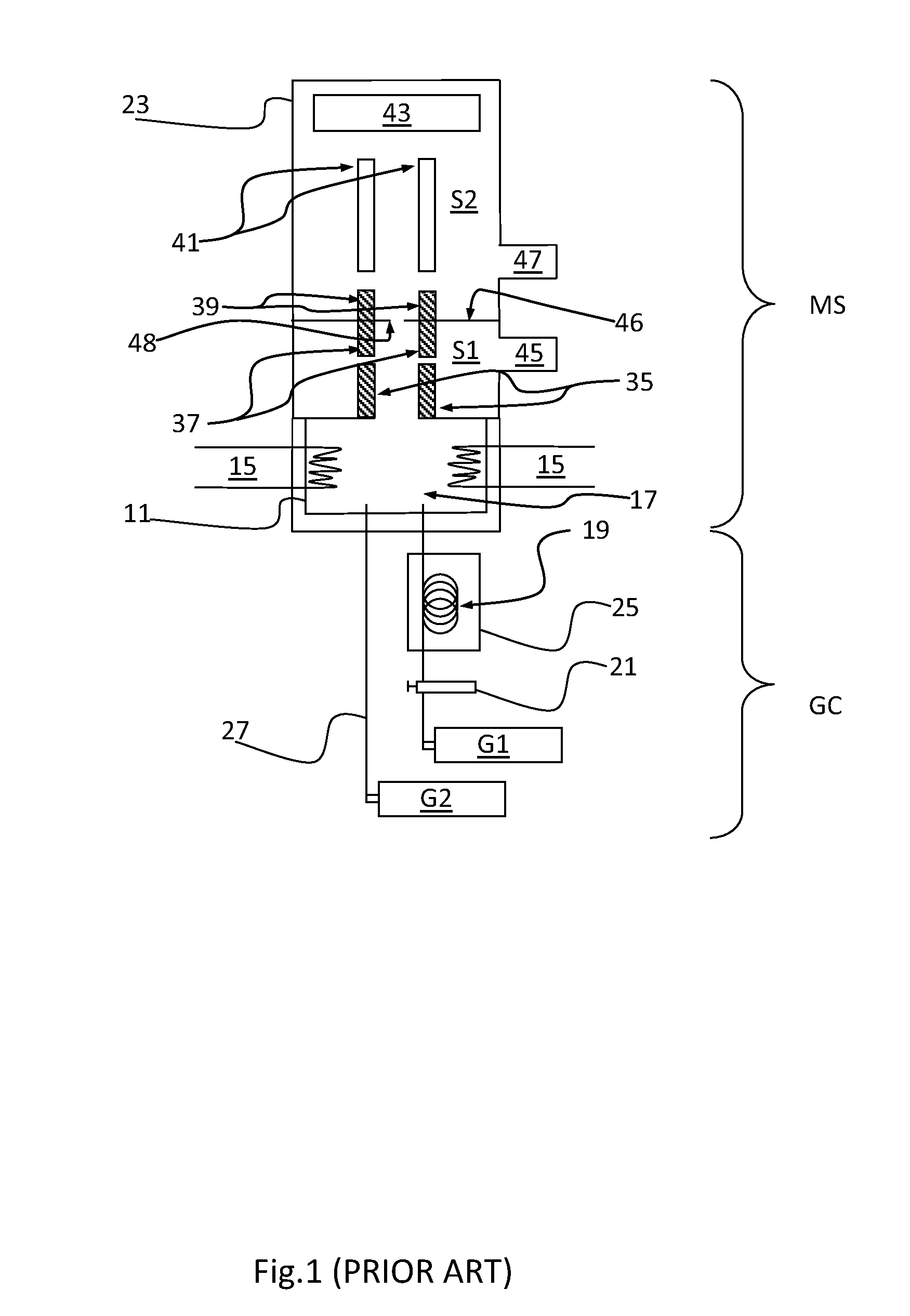 GC-MS analysis apparatus