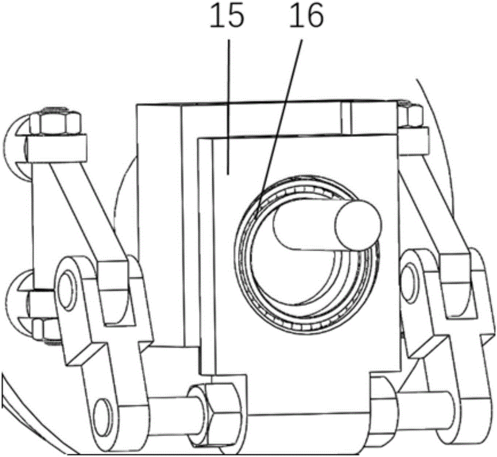 Variable-frequency centrifugal rod pipe blanking machine based on hydraulic compensation