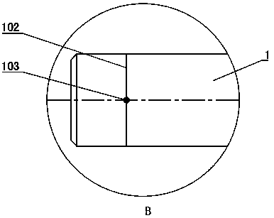 Multifunctional steel plate spring detection mandrel