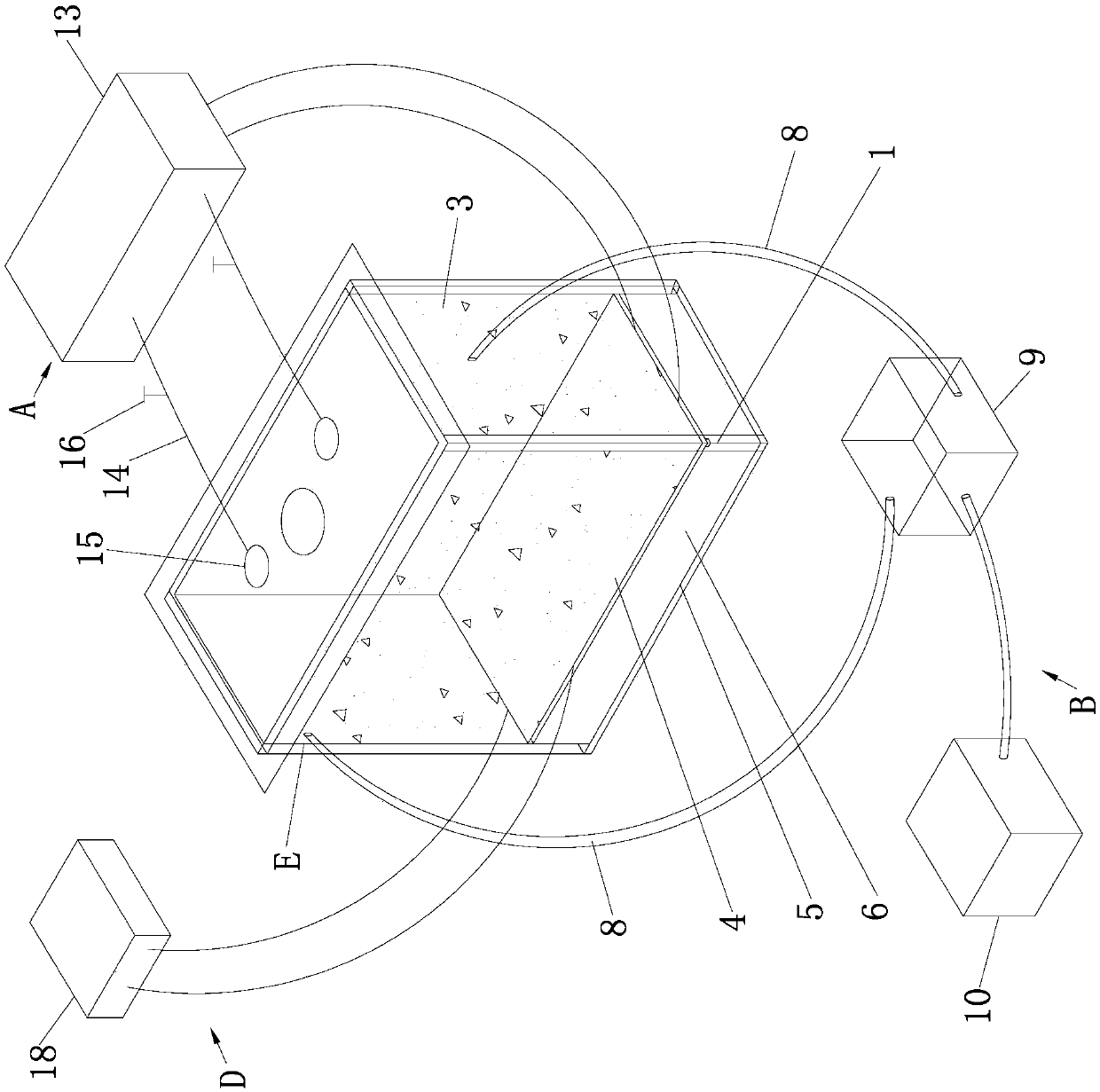 Multifunctional geotechnical model testing system and method