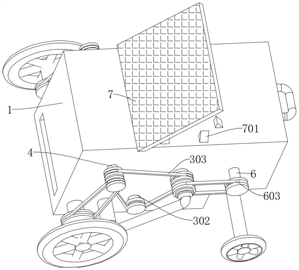 Astragalus membranaceus cultivation irrigation device