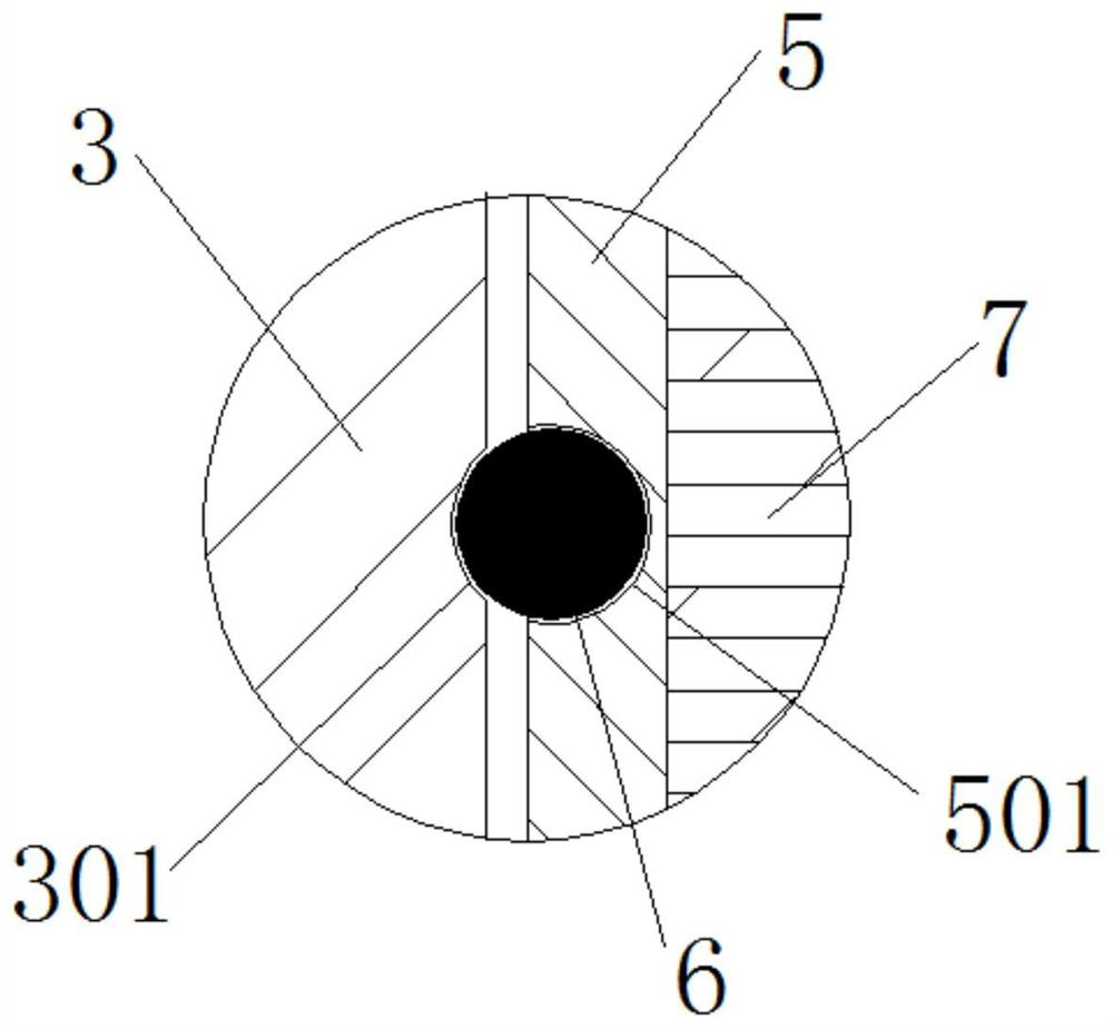 Auxiliary device for preventing thread skipping in knitwear manufacturing