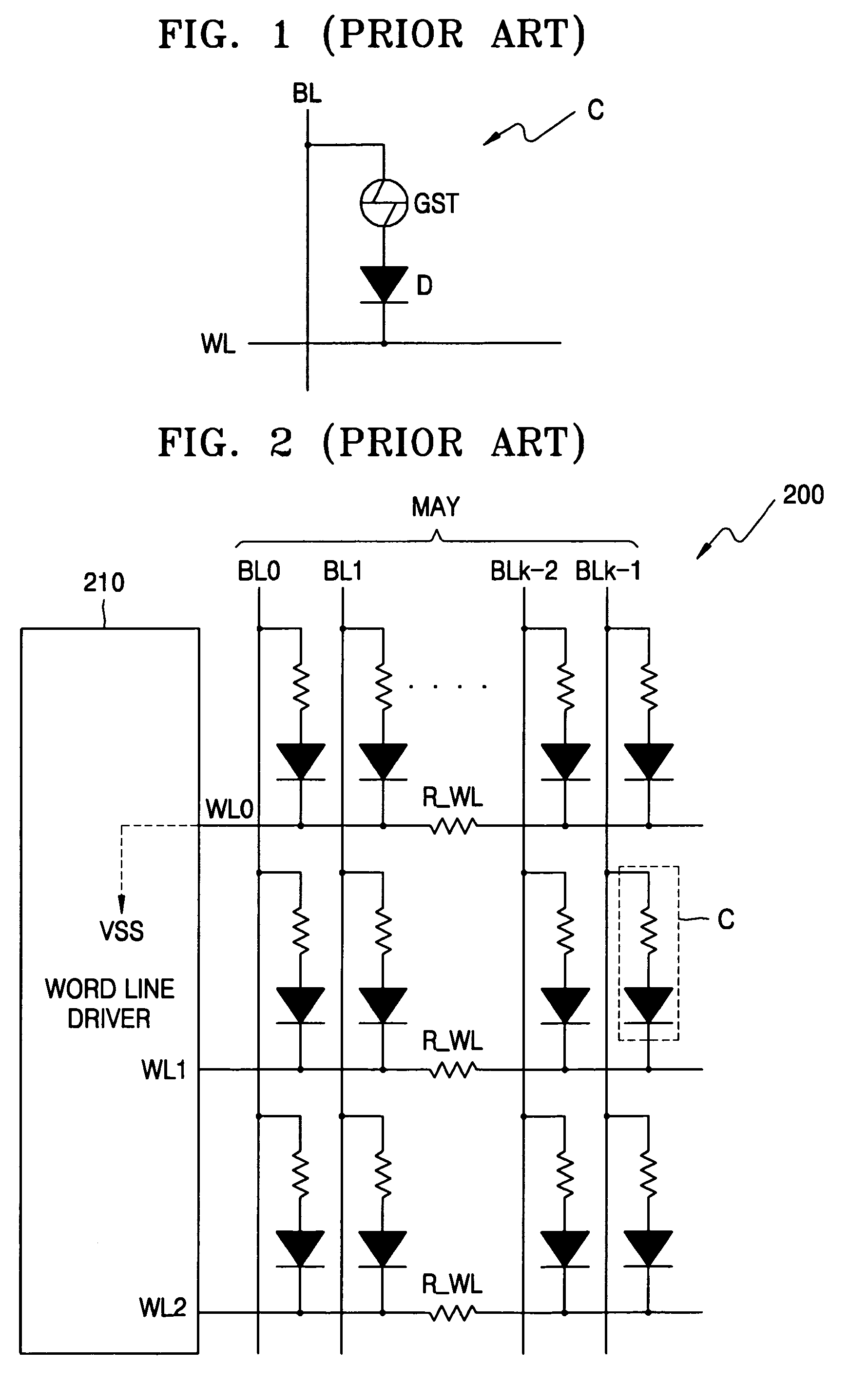 Memory cell array biasing method and a semiconductor memory device