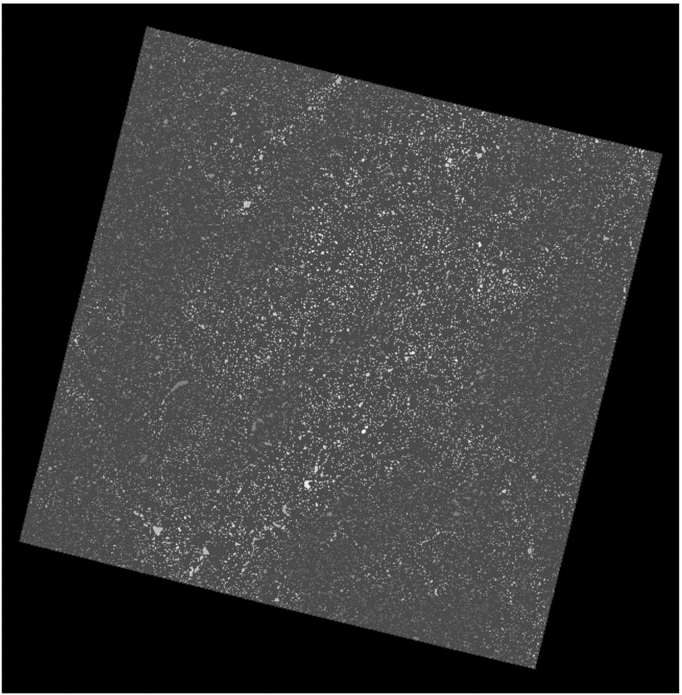 Object-oriented high-resolution remote sensing image impermeable layer extraction method