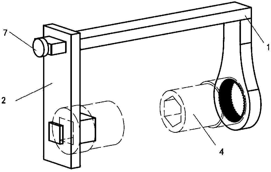 Mounting tool for bolt and nut assembly