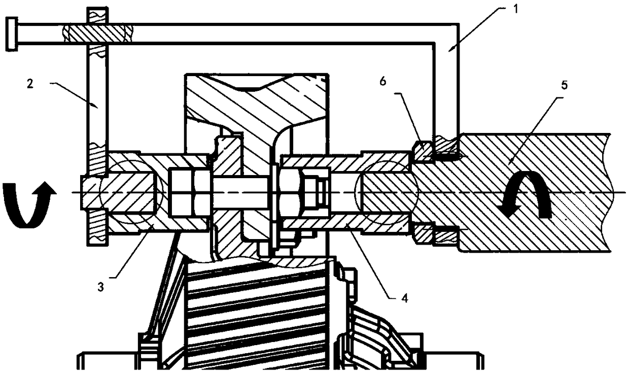 Mounting tool for bolt and nut assembly