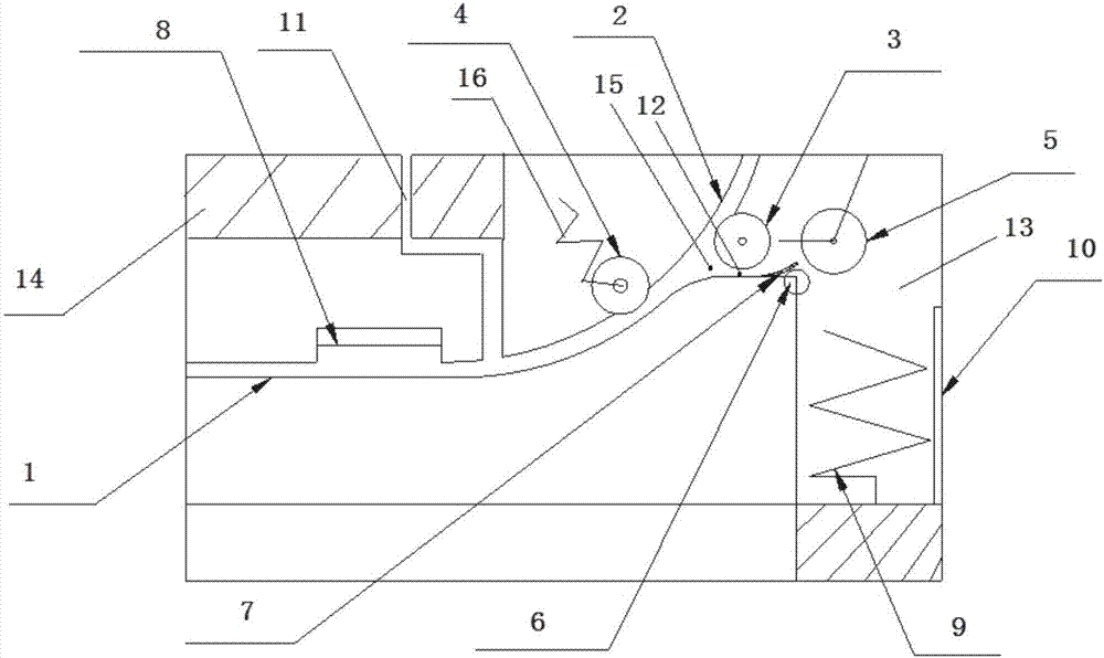 Ticket evasion preventing device installed on high-speed train and motor train seats